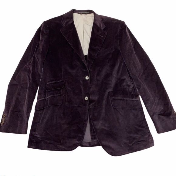 Bamford & Sons England Blazer Corduroy Brown 46L